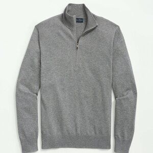 Brooks Brothers - Supima Cotton Half-Zip Sweater